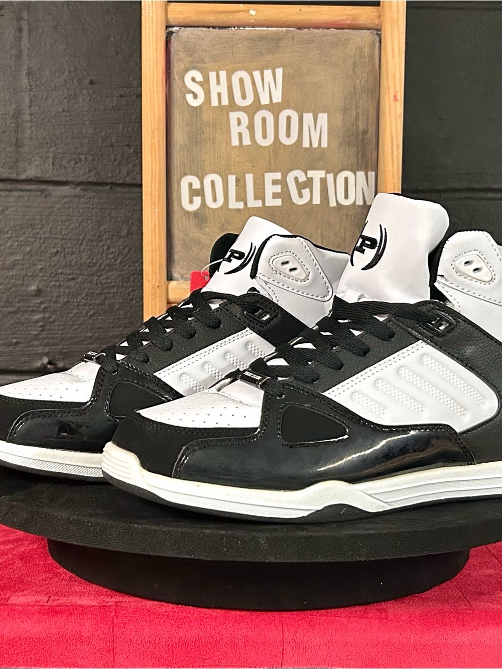 Vintage Phat Farm Anderson Mens 10 Y2K High Top Deadstock Hip Hop Sneakers